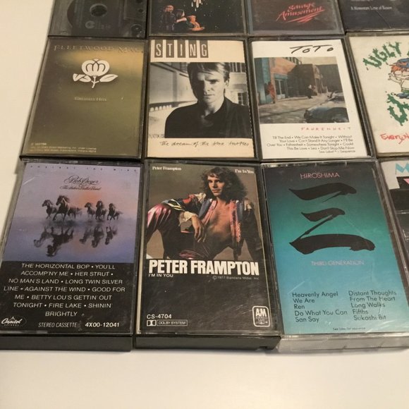 70's And 80's Rock Cassette Tape Lot Of 15: Frampton, Sting, Ugly Kid Joe, MORE! - Picture 6 of 12